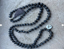 Load image into Gallery viewer, 108 Beads Healing Stones Mala Rosary Meditation Yoga
