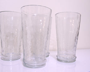 recycled drinking glasses