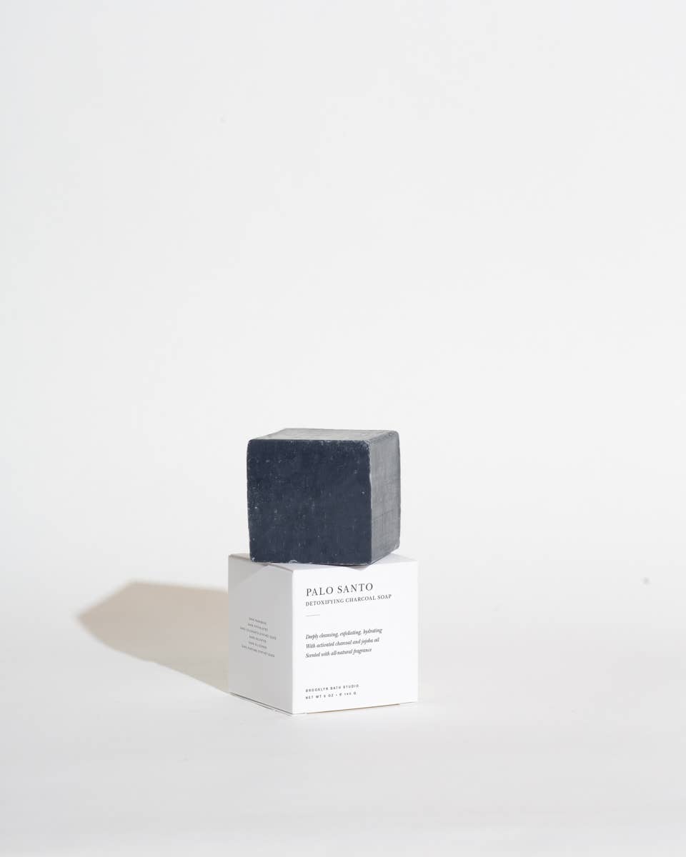 Palo Santo Detoxifying Charcoal Bar Soap