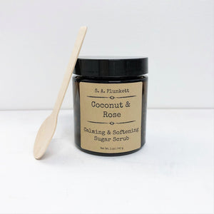 Coconut Rose Sugar Scrub